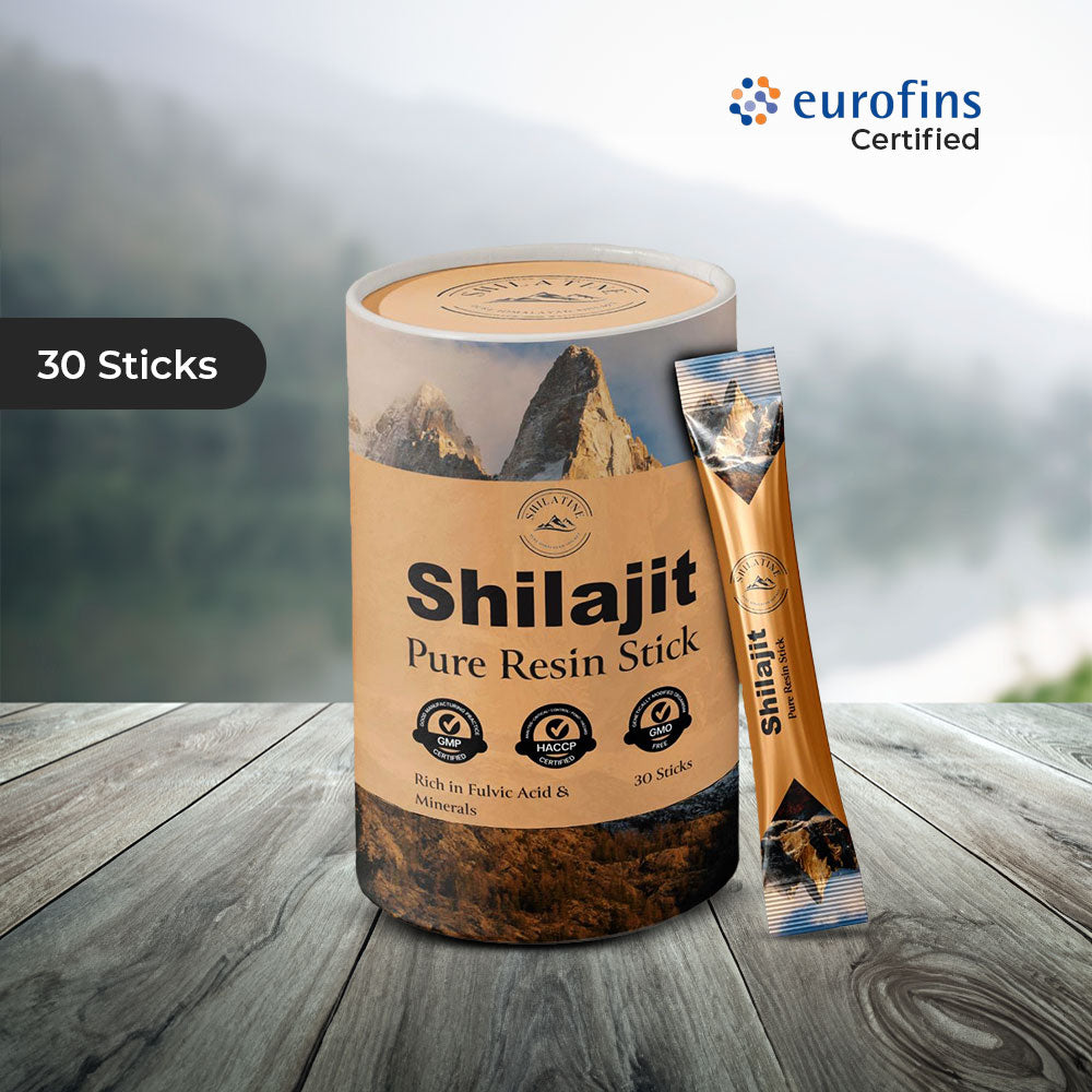 Shilatine - Honey & Shilajit Travel Sticks