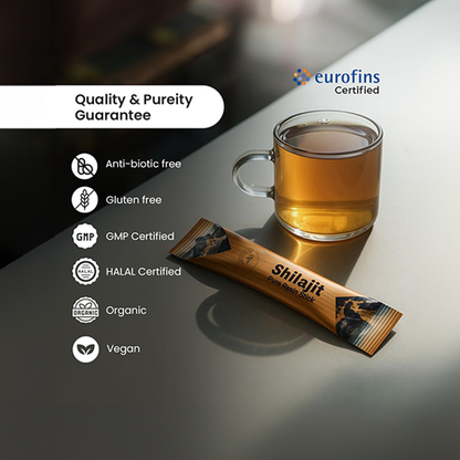 Shilatine - Honey & Shilajit Travel Sticks