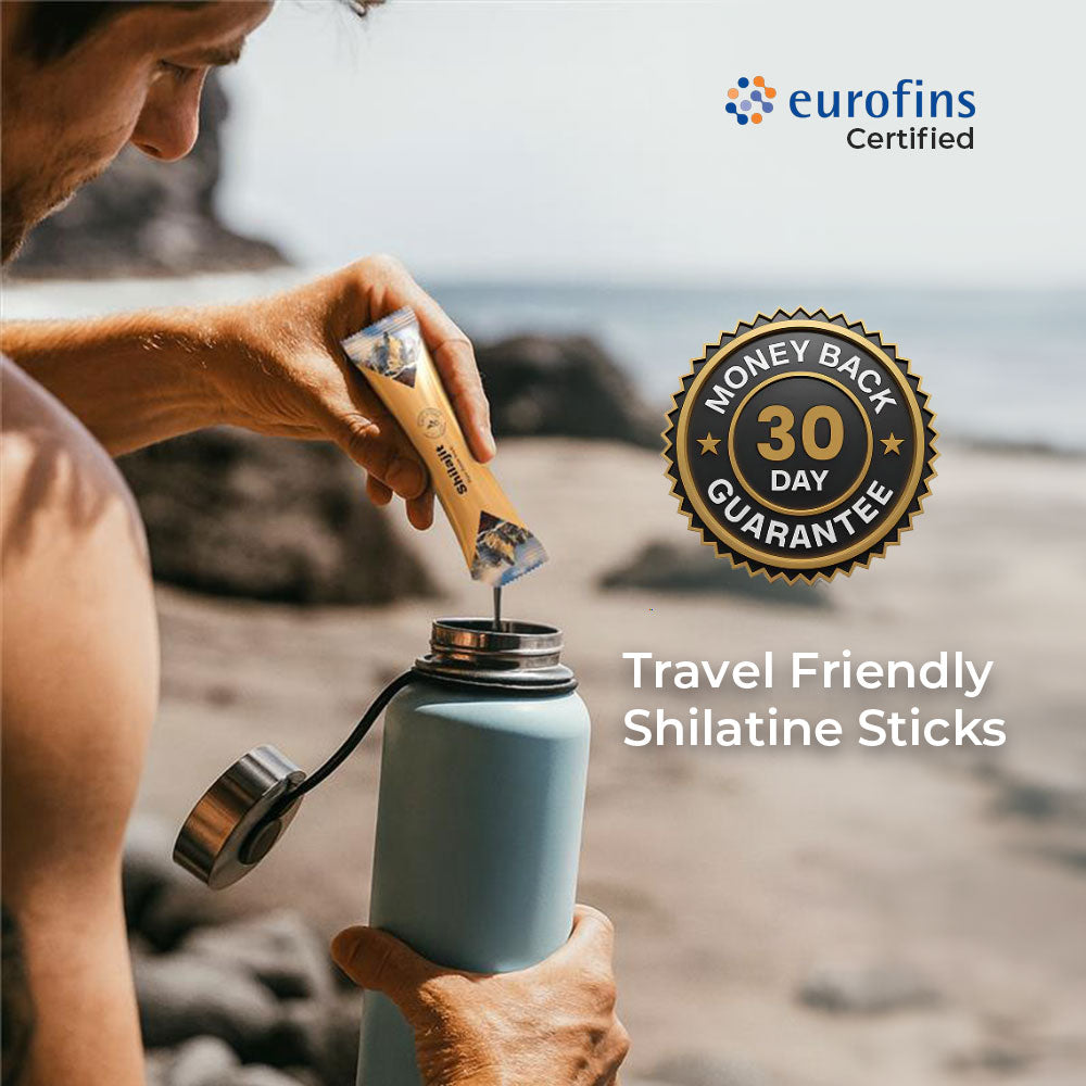 Shilatine - Honey & Shilajit Travel Sticks